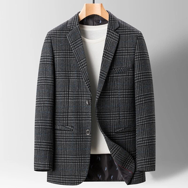 Blazer in lana vergine