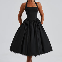 Abito midi Lhey Halter
