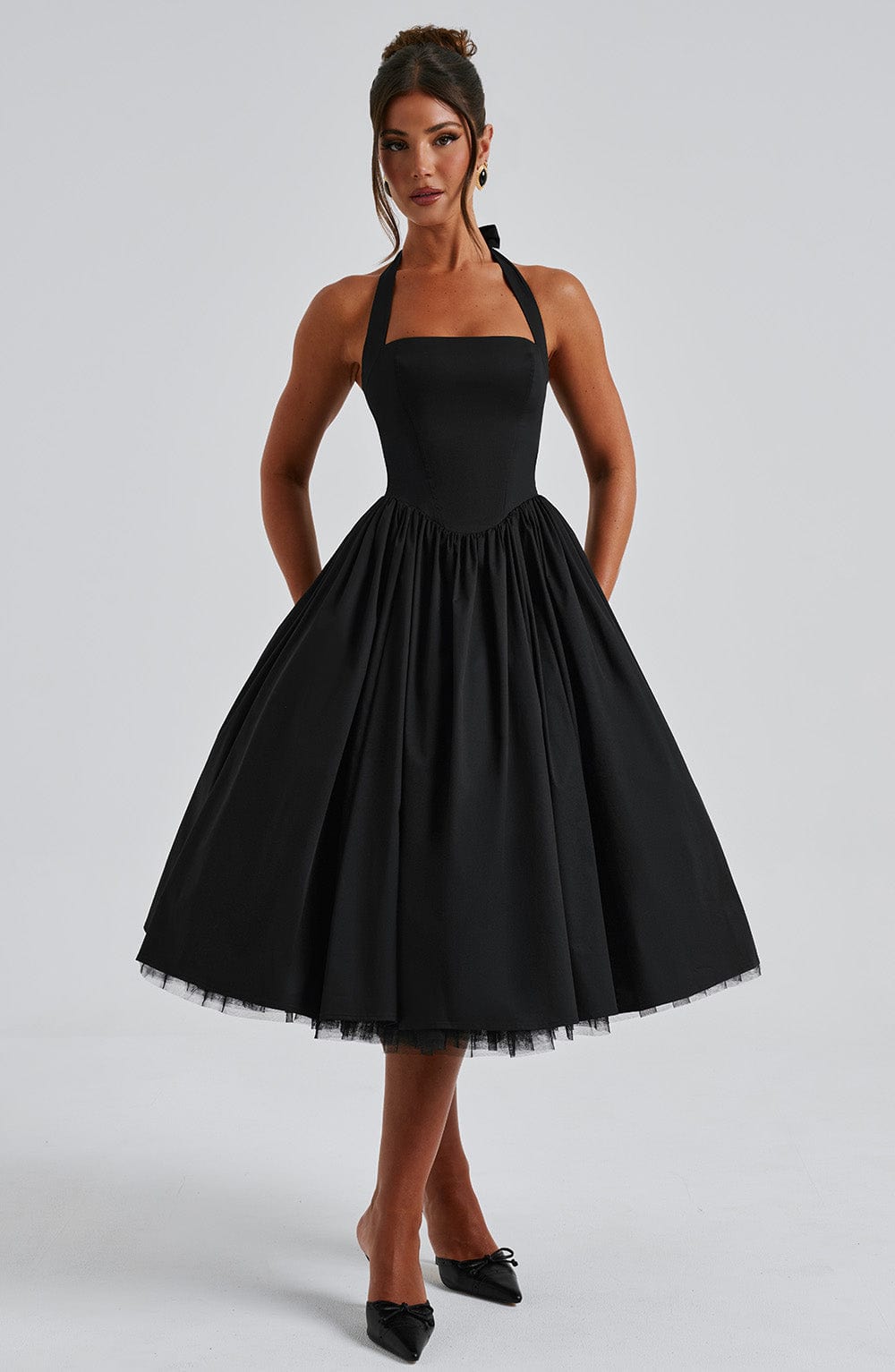 Abito midi Lhey Halter