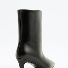 Stivaletti Aria in Pelle – Nero