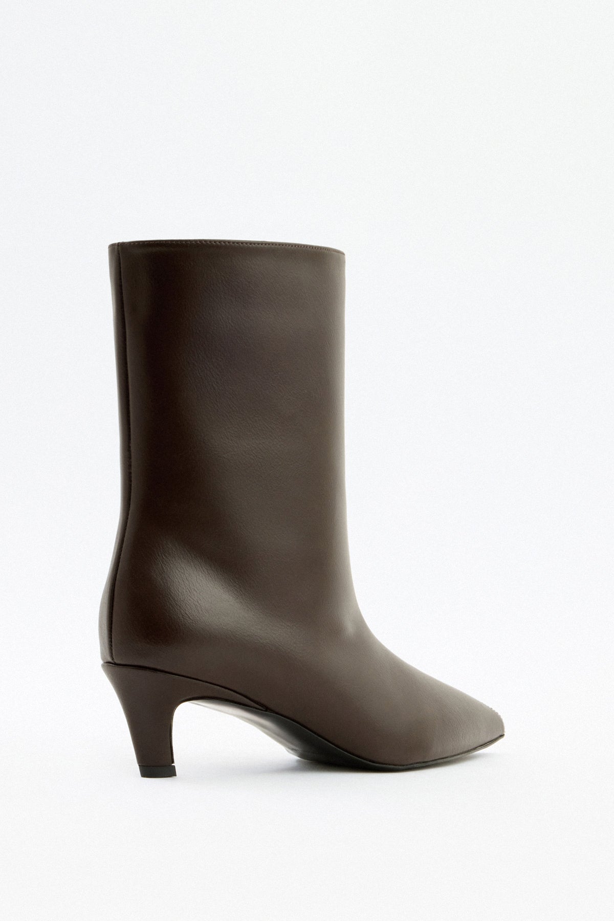 Stivaletti Aria in Pelle – Marrone Scuro