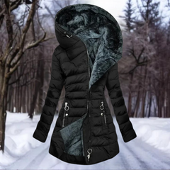 Cappotto con cappuccio Milano Plush