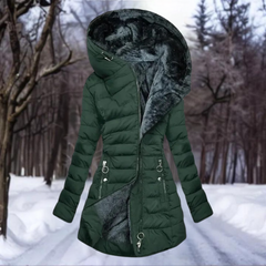 Cappotto con cappuccio Milano Plush
