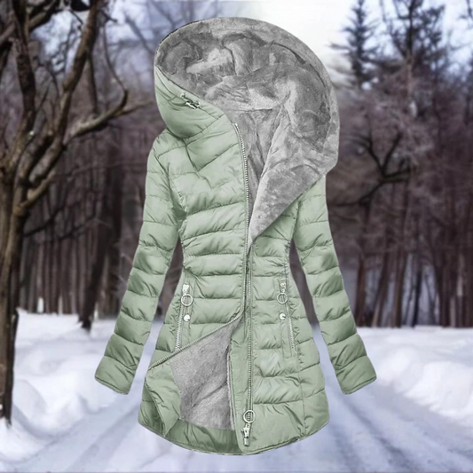 Cappotto con cappuccio Milano Plush