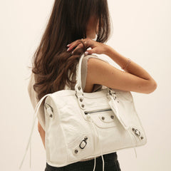 Borsa It Girl Grande – Bianco