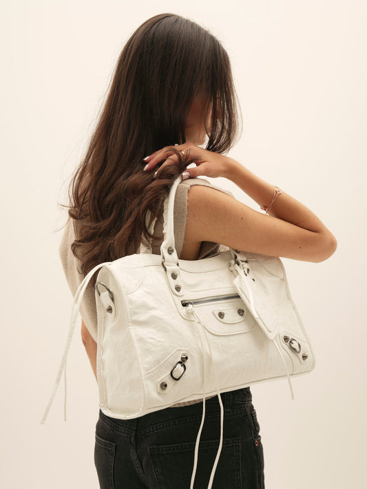 Borsa It Girl Grande – Bianco