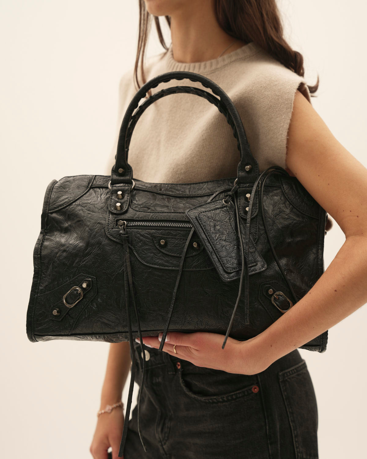 Borsa It Girl Grande – Nero