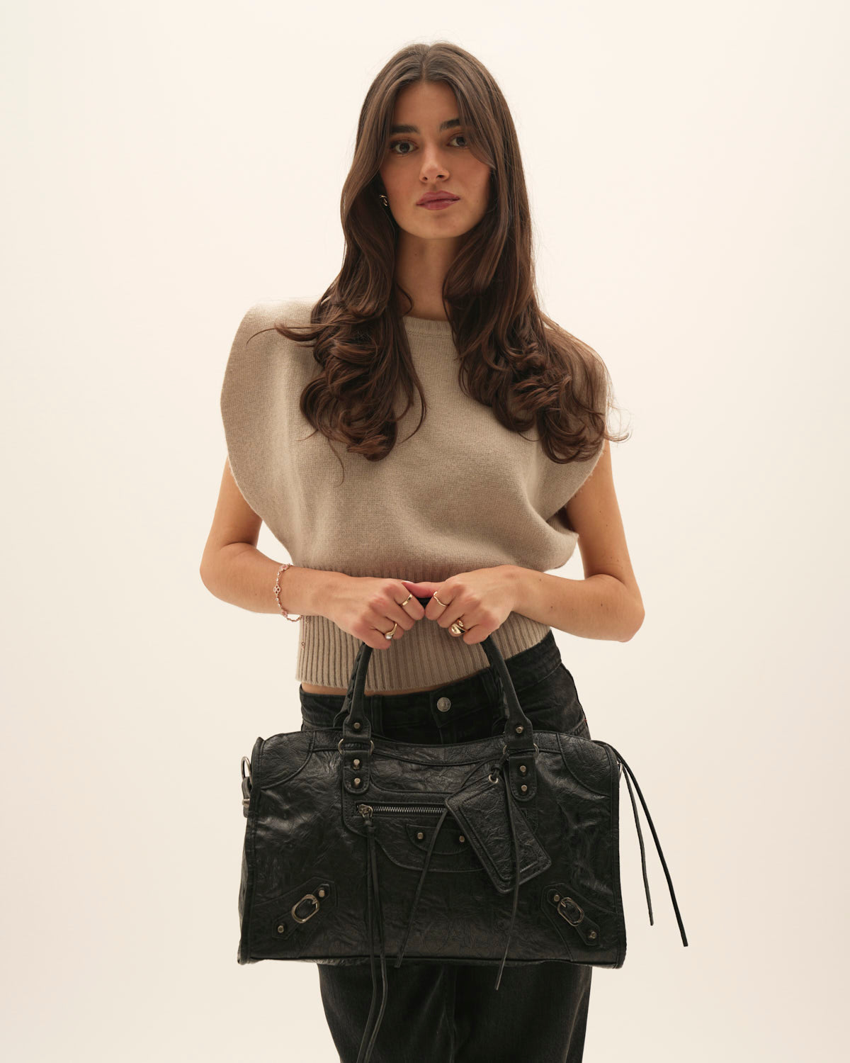 Borsa It Girl Grande – Nero