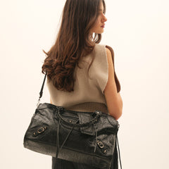 Borsa It Girl Grande – Nero