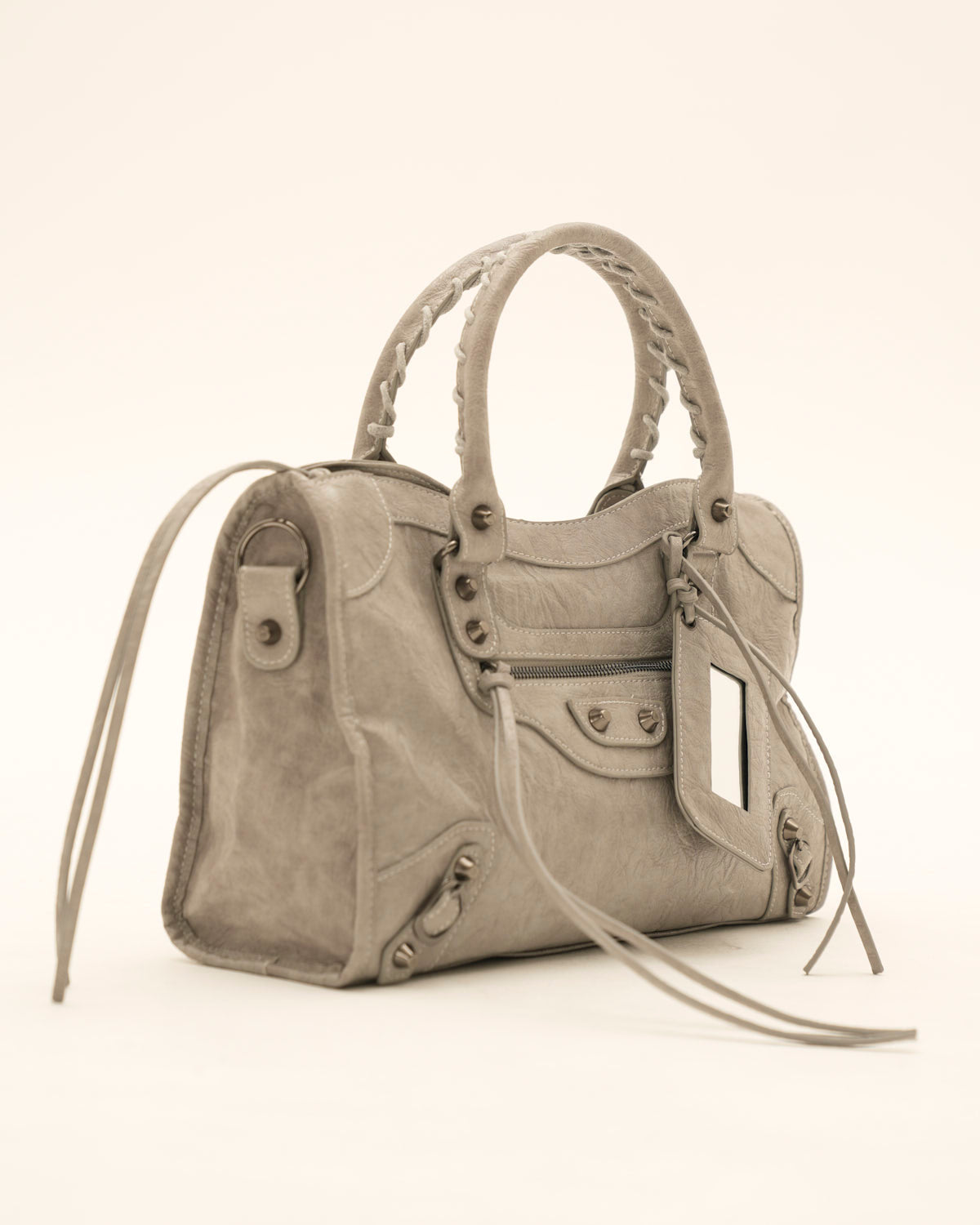 Borsa It Girl Media – Grigio Chiaro