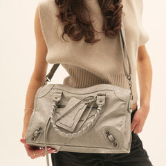 Borsa It Girl Media – Grigio Chiaro
