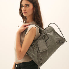 Borsa It Girl Media – Grigio Scuro