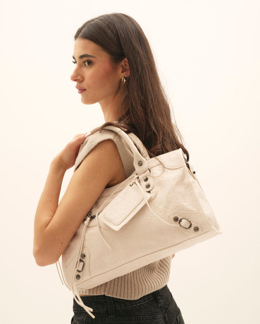 Borsa It Girl Media – Beige Chiaro