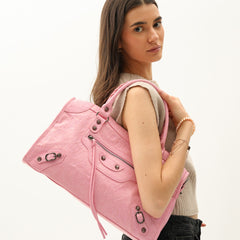 Borsa It Girl Grande – Rosa Baby