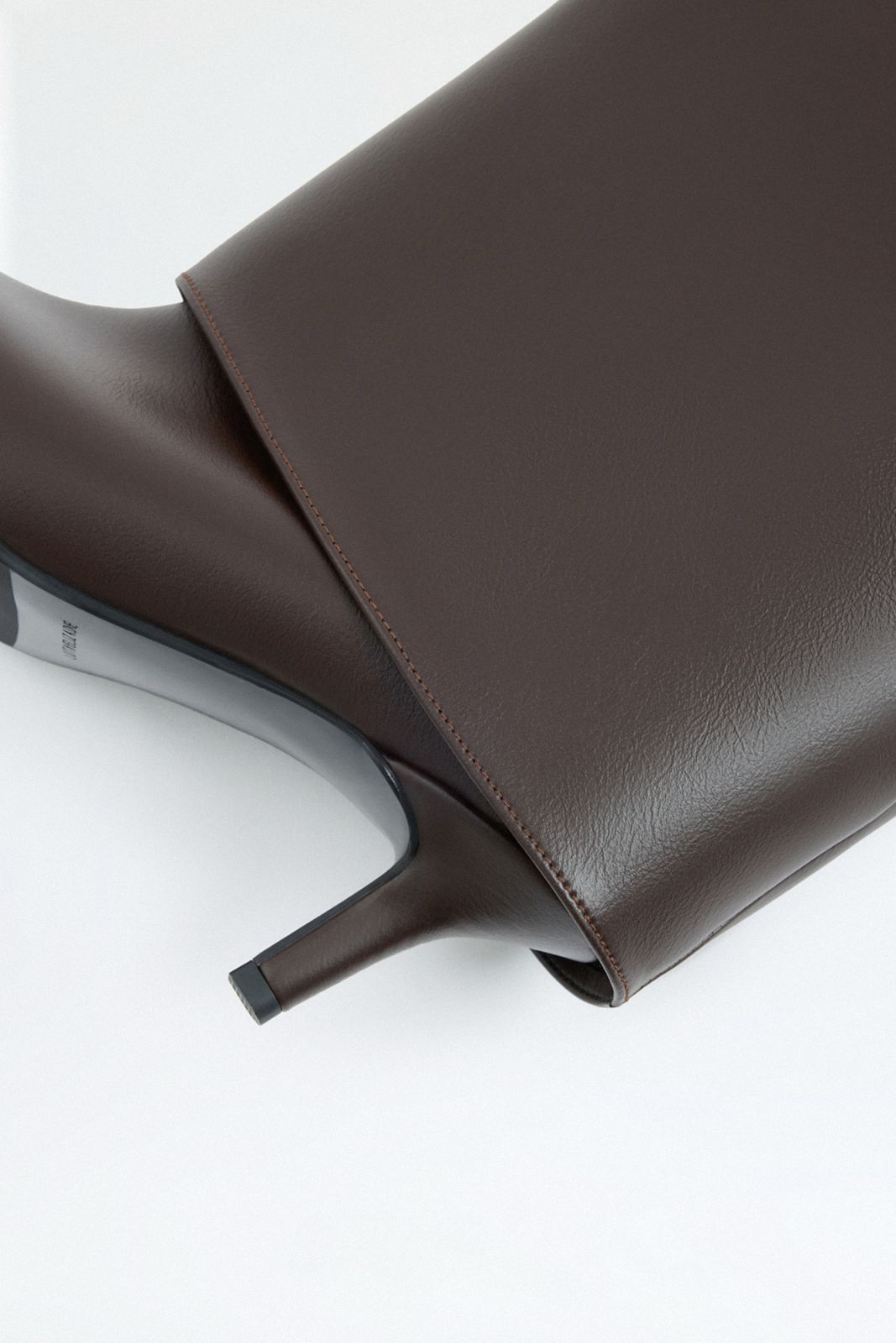 Stivali al Ginocchio Barfin in Pelle – Marrone Scuro