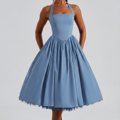 Abito midi Lhey Halter