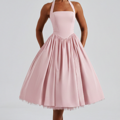 Abito midi Lhey Halter