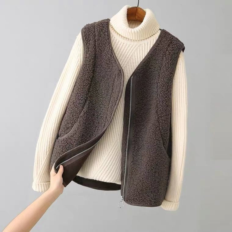 Gilet in lana Lucerna