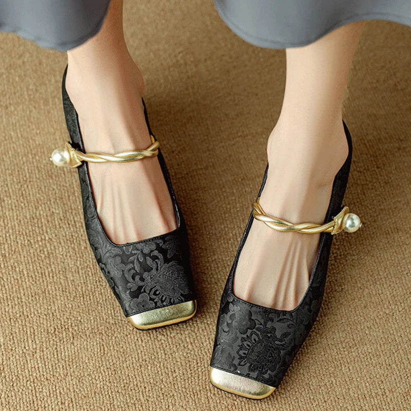 Scarpe Savona con Tacco Largo