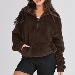 Maglione Aosta a mezza zip