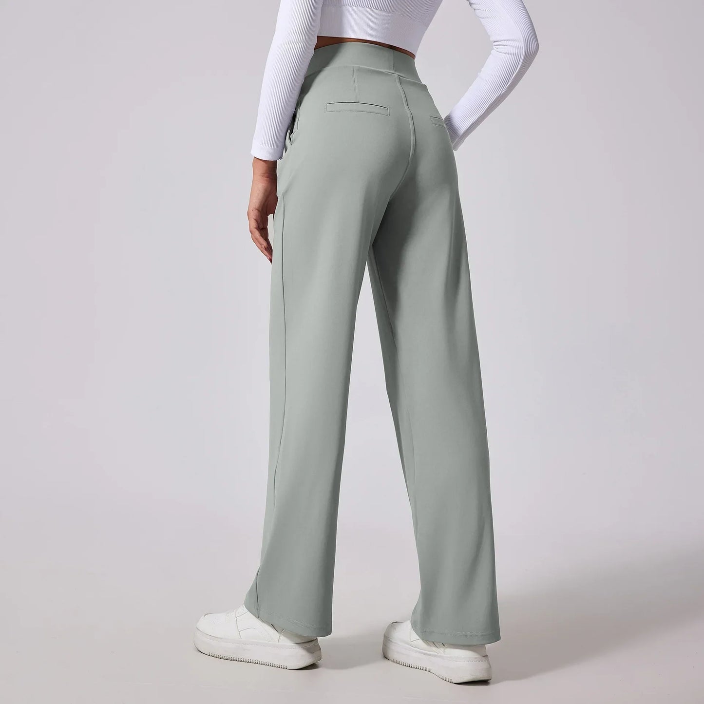Pantaloni Verona a vita alta