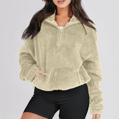 Maglione Aosta a mezza zip