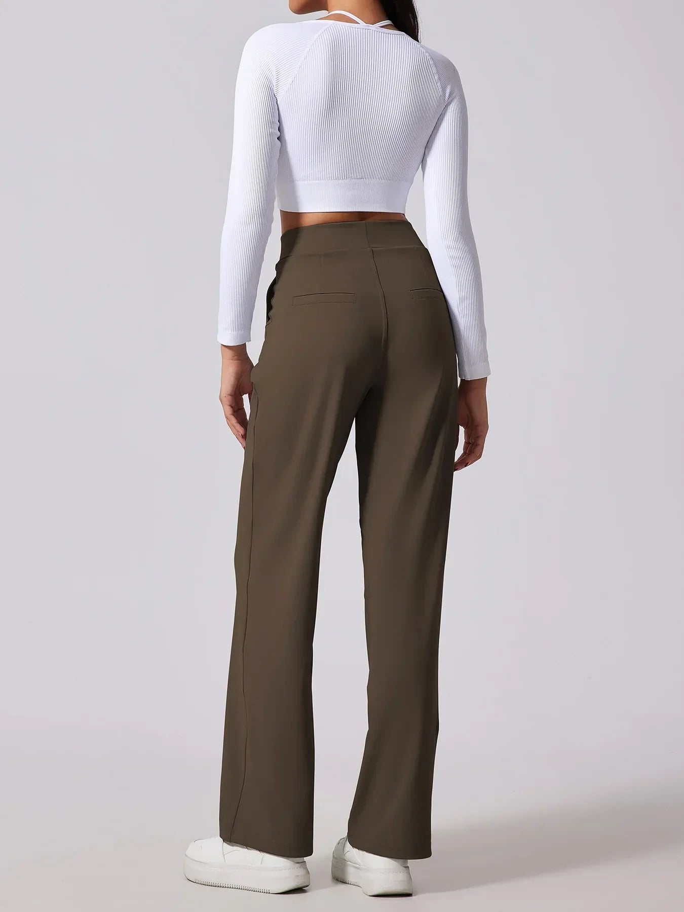 Pantaloni Verona a vita alta