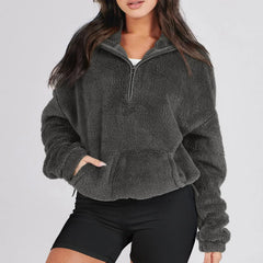 Maglione Aosta a mezza zip