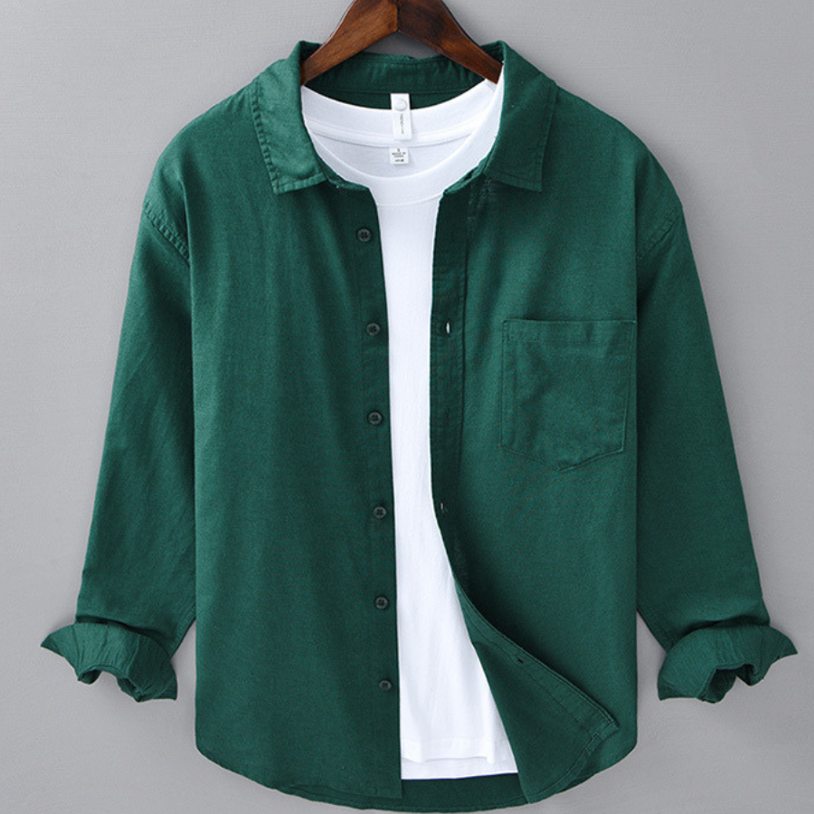 Camicia in Lino 100% Tropicana