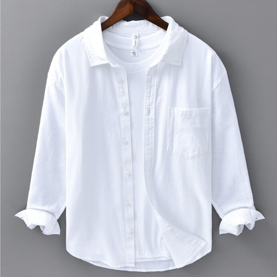 Camicia in Lino 100% Tropicana