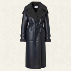 Cappotto Lungo Zermatt in Montone Shearling