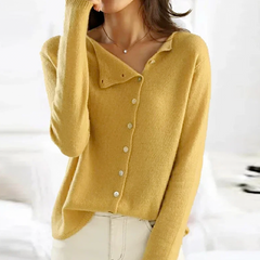 Cardigan in Maglia con Bottoni Alora