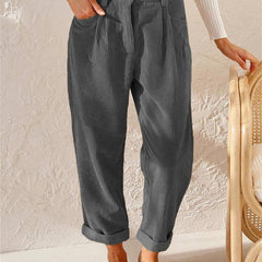 Pantaloni Savanna in Velluto a Coste