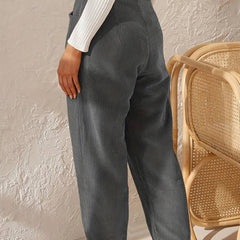 Pantaloni Savanna in Velluto a Coste