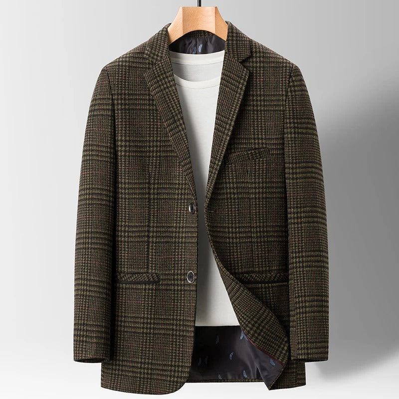 Blazer in lana vergine