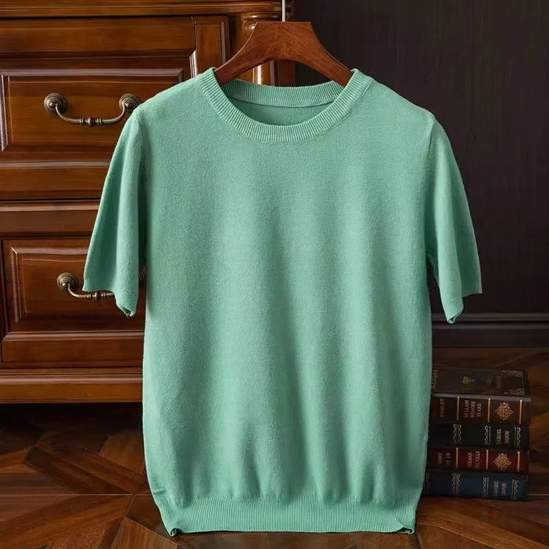 T-shirt in cashmere Arezzo