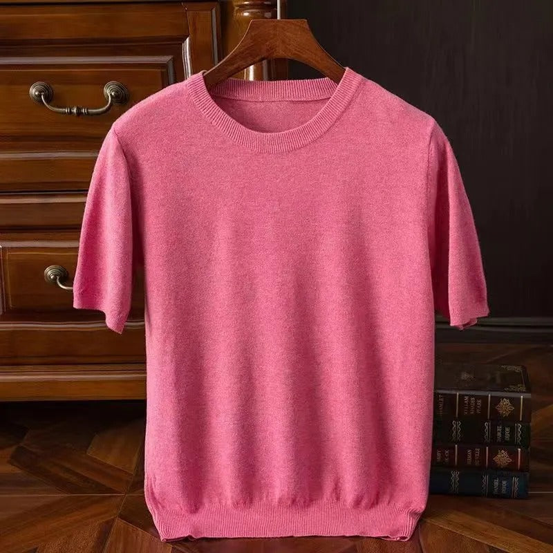 T-shirt in cashmere Arezzo